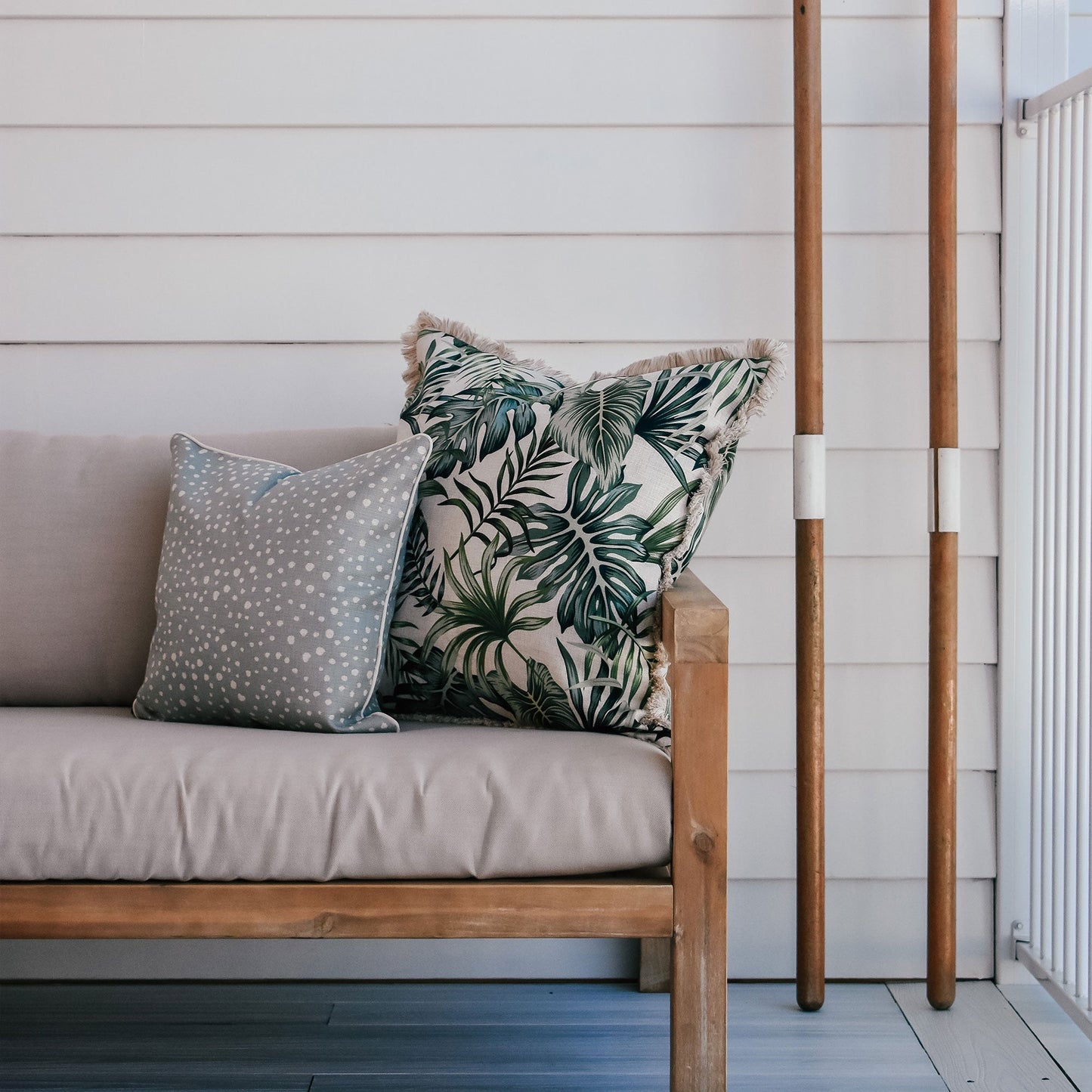 Cushion Cover-Coastal Fringe-Boracay-60cm x 60cm