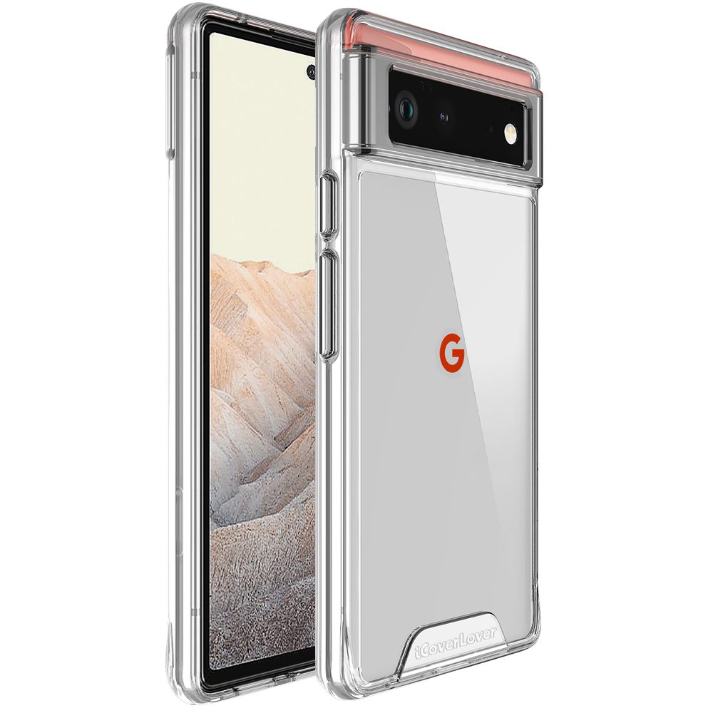 For Google Pixel 6 Case iCoverLover Shockproof Cover Clear