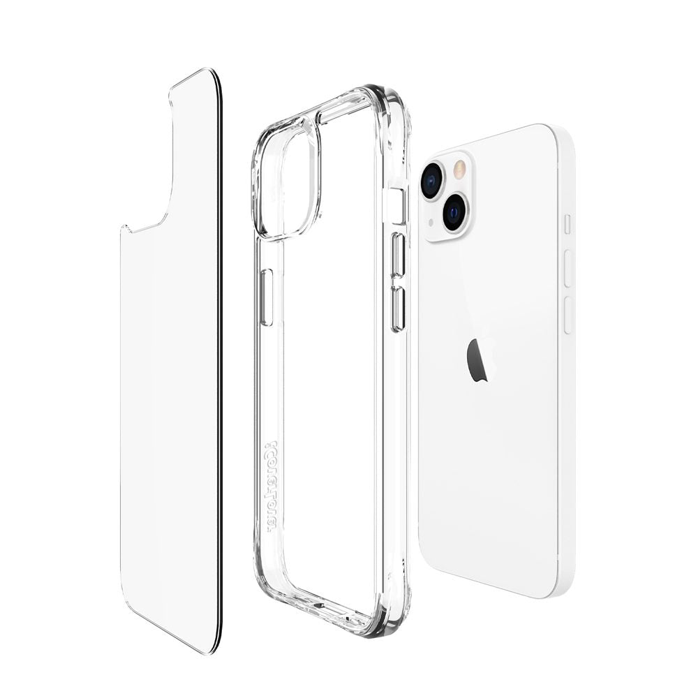 For iPhone 13 Mini Case iCoverLover Shockproof Cover Clear
