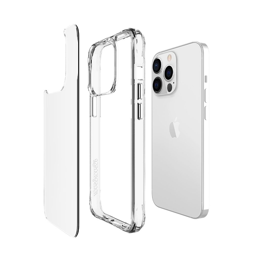 For iPhone 13 Pro Case iCoverLover Shockproof Cover Clear