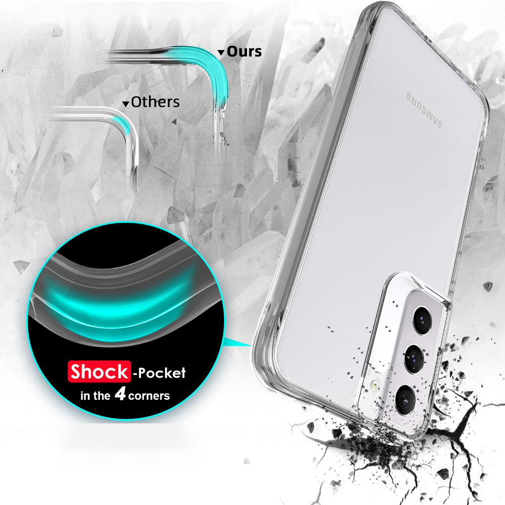 For Samsung Galaxy S22+ Plus Case iCoverLover Slim Shock-proof Cover Clear
