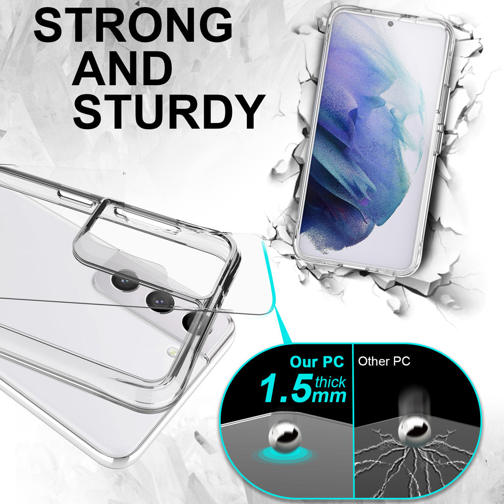 For Samsung Galaxy S22+ Plus Case iCoverLover Slim Shock-proof Cover Clear