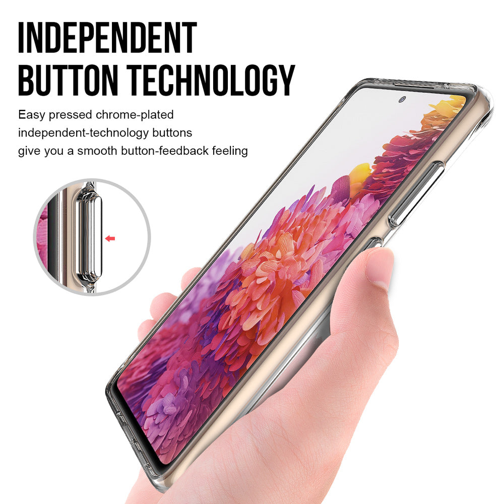 For Samsung Galaxy S20 FE Case iCoverLover Shockproof Protective Cover Clear