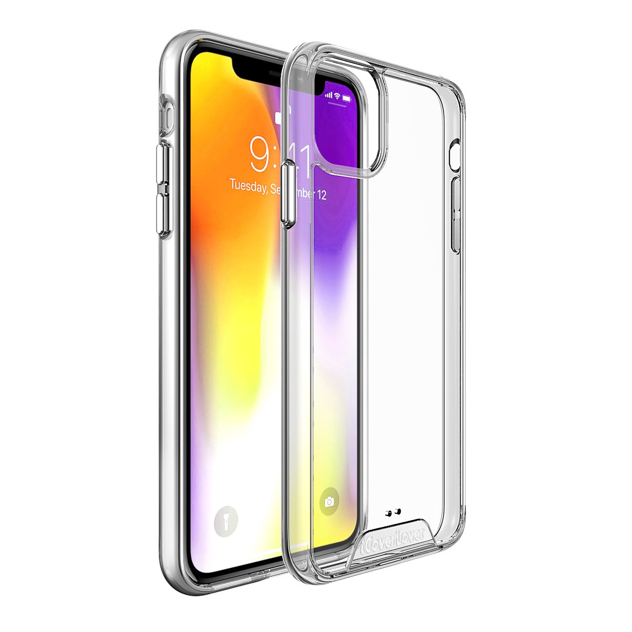 For iPhone 12 Pro Max Case, iCoverLover Shockproof Cover Clear