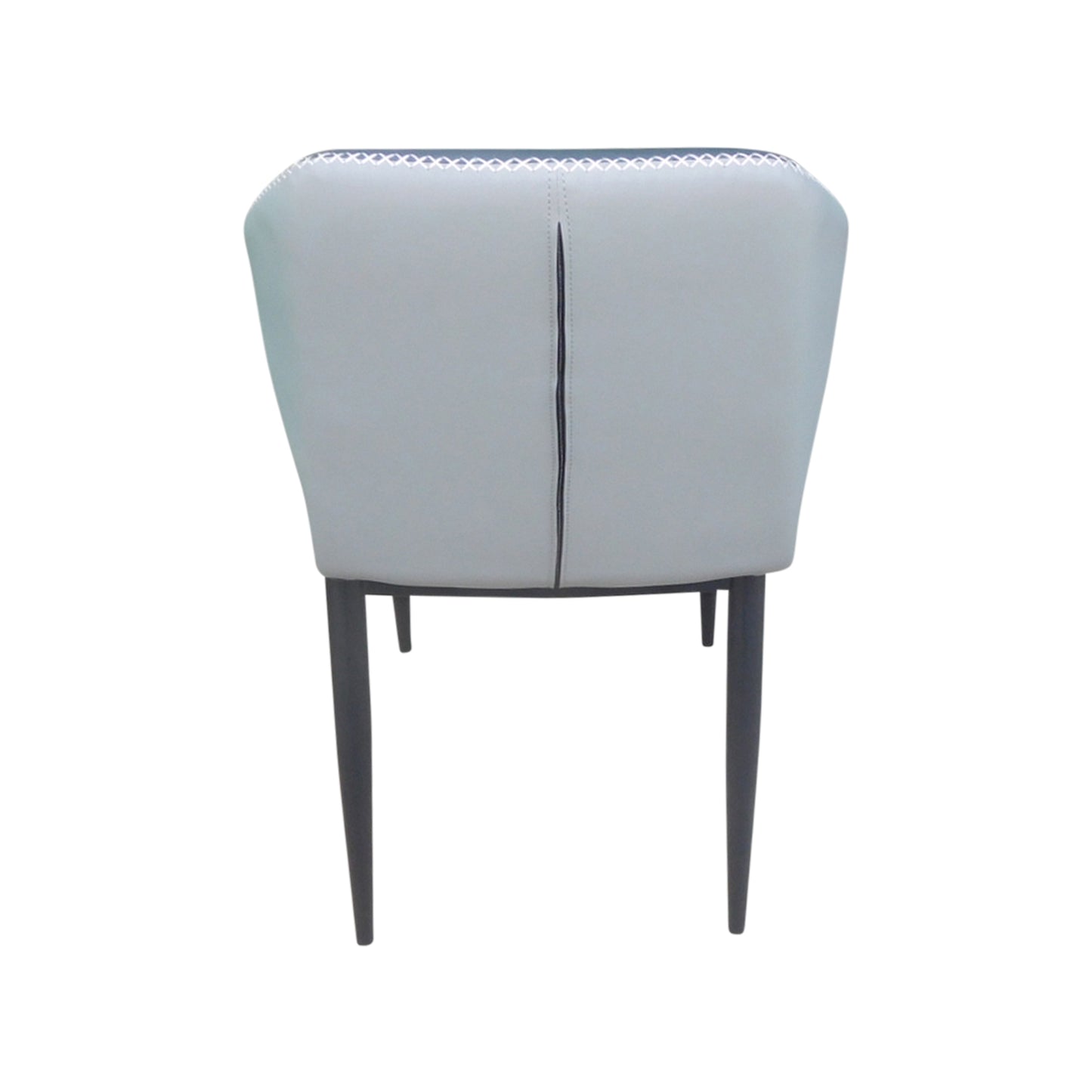 6X Blue Dining Chairs Premium Leatherette Gorgeous Colour Stylish Tripod Legs Carbon Steel