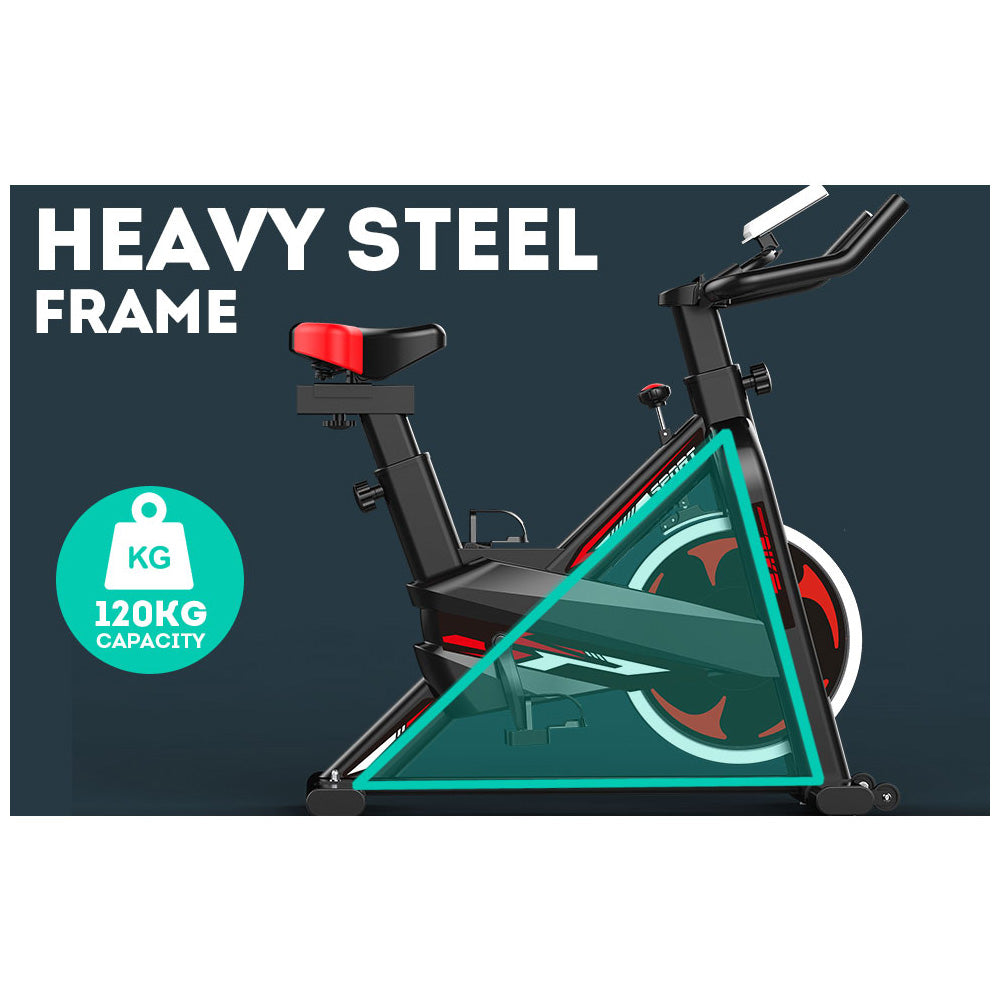 JMQ Fitness 705  Indoor Cycling Spin Bike 8KG Exercise Bike Home Gym