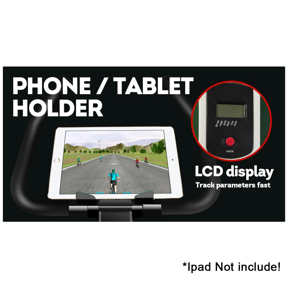 JMQ Fitness 705  Indoor Cycling Spin Bike 8KG Exercise Bike Home Gym