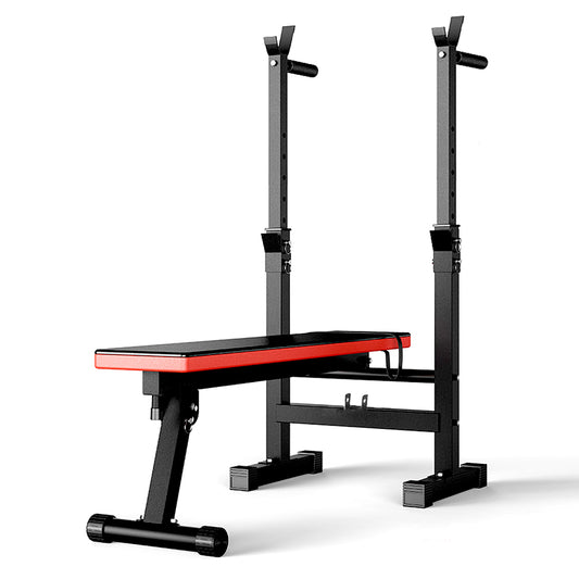 JMQ Fitness Foldable Multi-Station Weight Bench Equipment Home Gym Workout