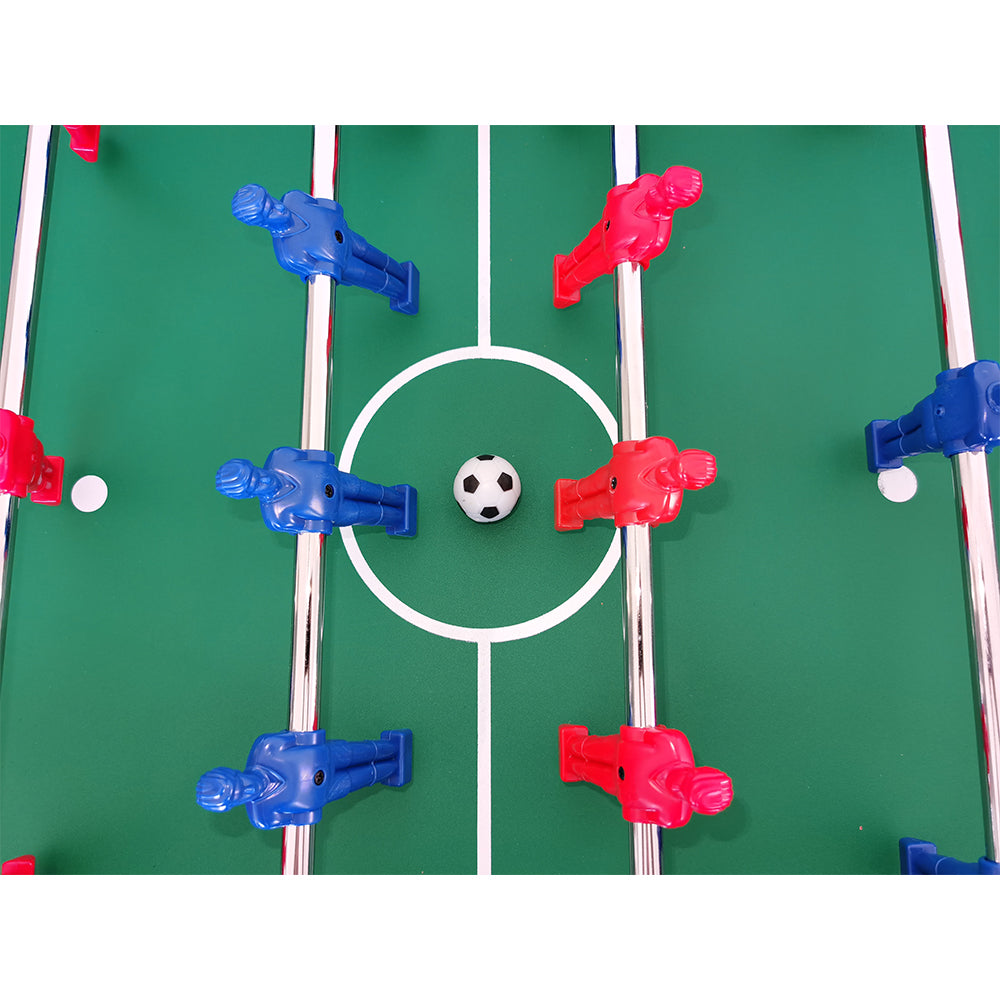 T&R SPORTS 4Ft 15 In 1 Multi-Game Table MDF with Great Stability - Black&Blue