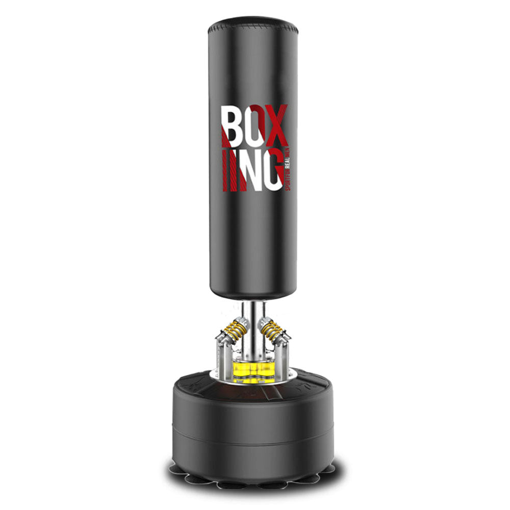 G14 Black 175CM Standing Punching Bag Boxing Punch Hydraulic Shock Absorber
