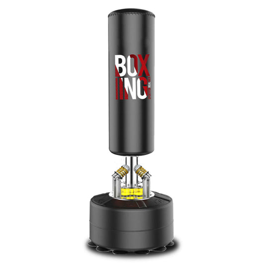 G14 Black 175CM Standing Punching Bag Boxing Punch Hydraulic Shock Absorber