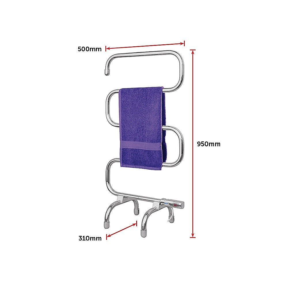 Electric Heated Bathroom Towel Rack/Rail -70w