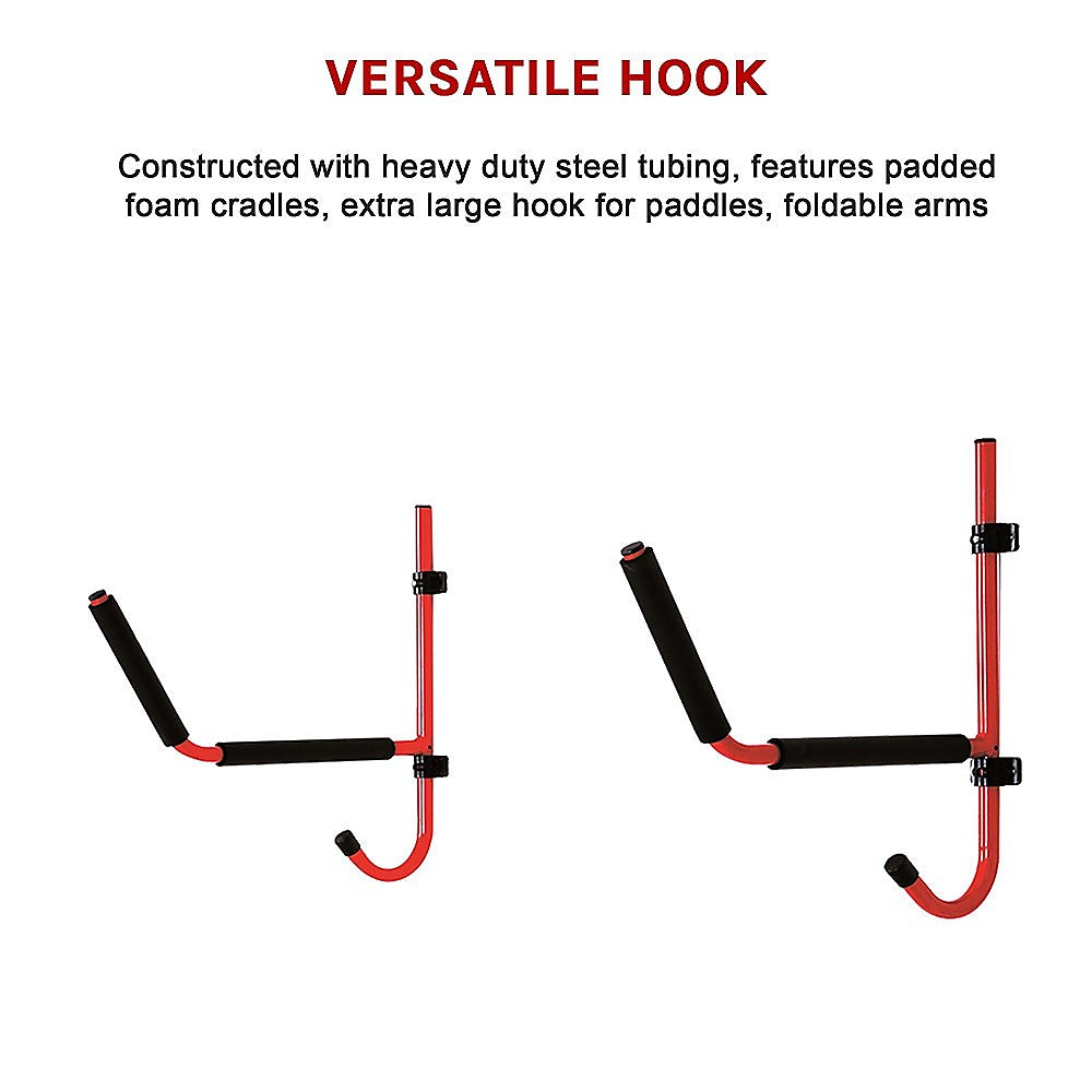 Kayak Canoe Wall Rack Storage Brackets