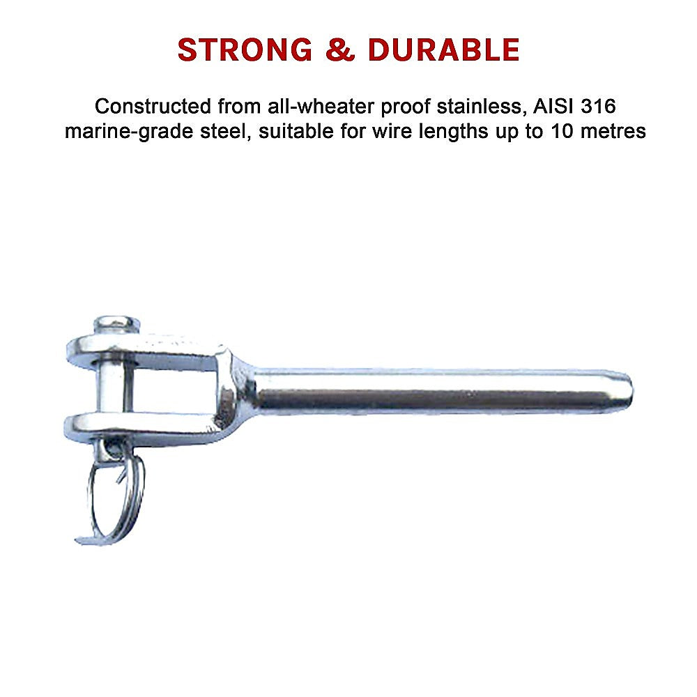 20 x Stainless Wire Rope Balustrade Kit