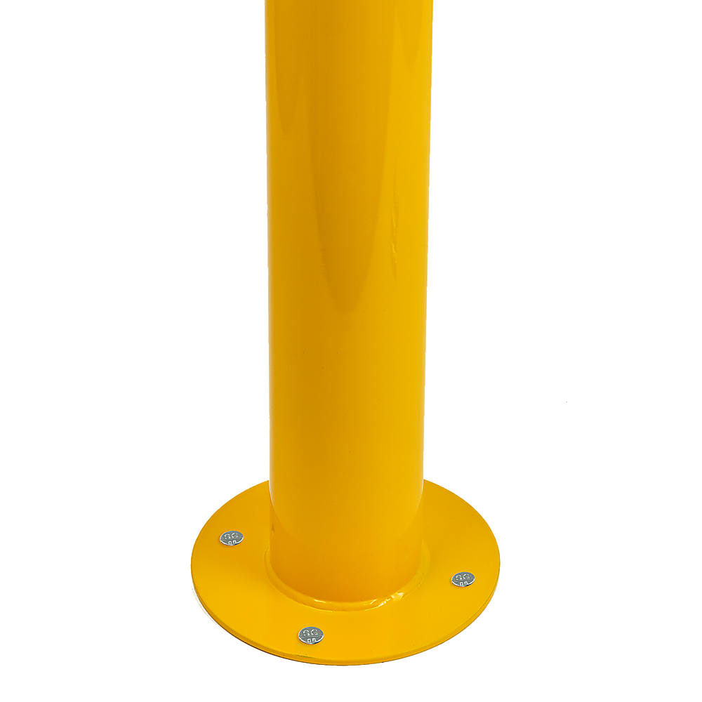 Yellow Heavy Duty Steel Bollard Post