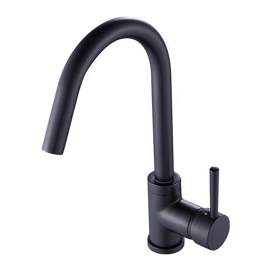 Kitchen Mixer Tap Faucet Basin Laundry Sink - BLACK