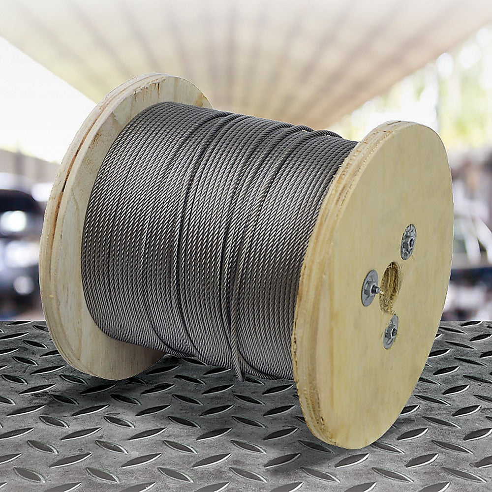 Marine Stainless Steel Wire G316 Wire Balustrade Cable Rope 3.2mm 7x7 Decking