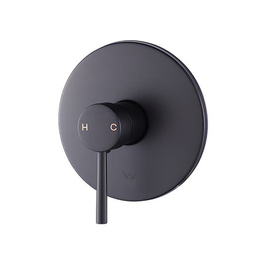 Shower Bath Mixer Tap Bathroom Electroplated Matte Black