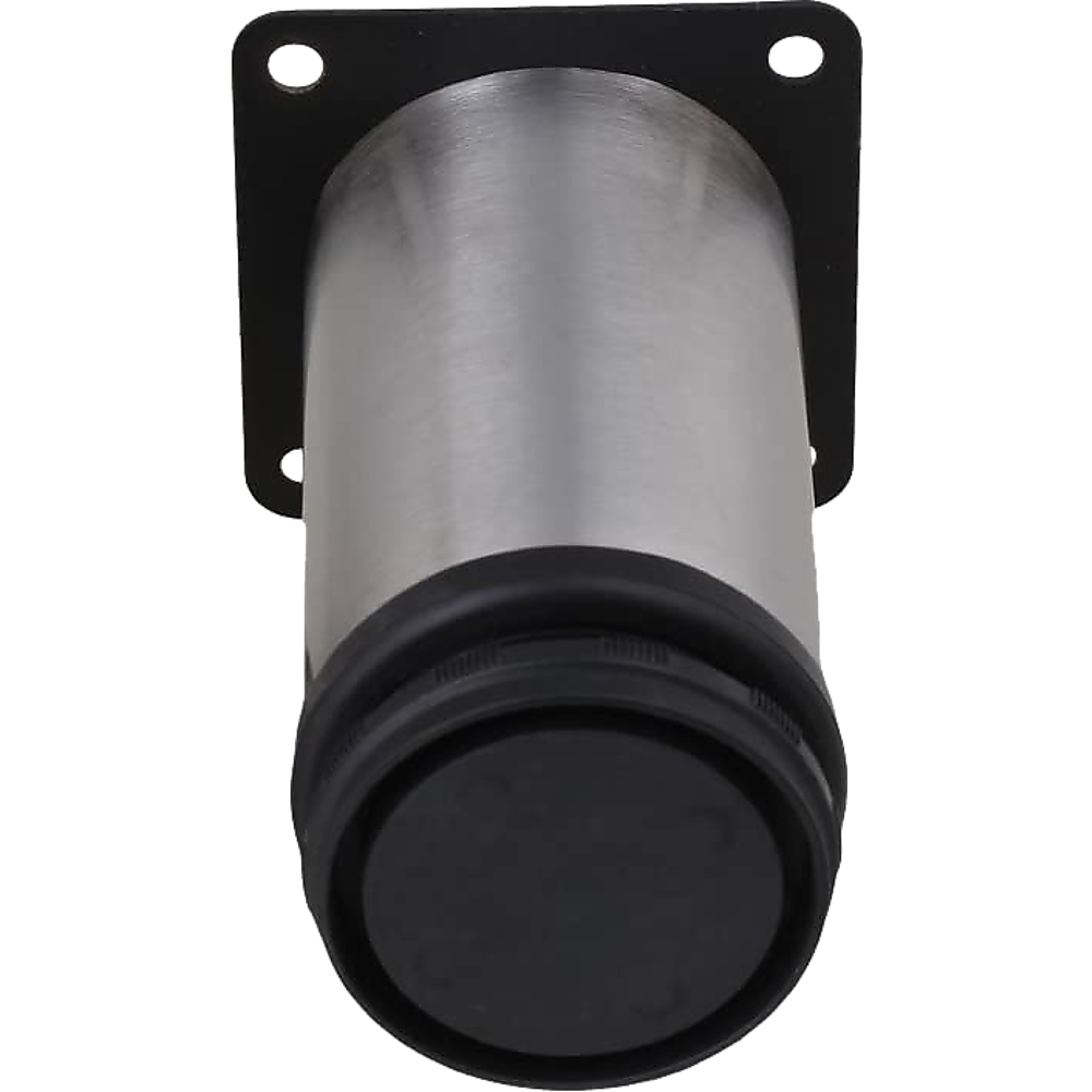 Stainless Steel Kitchen Adjustable Feet Round Furniture Leg Pack of 4