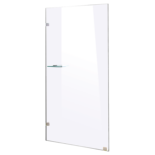 900 x 2100mm Frameless 10mm Safety Glass Shower Screen