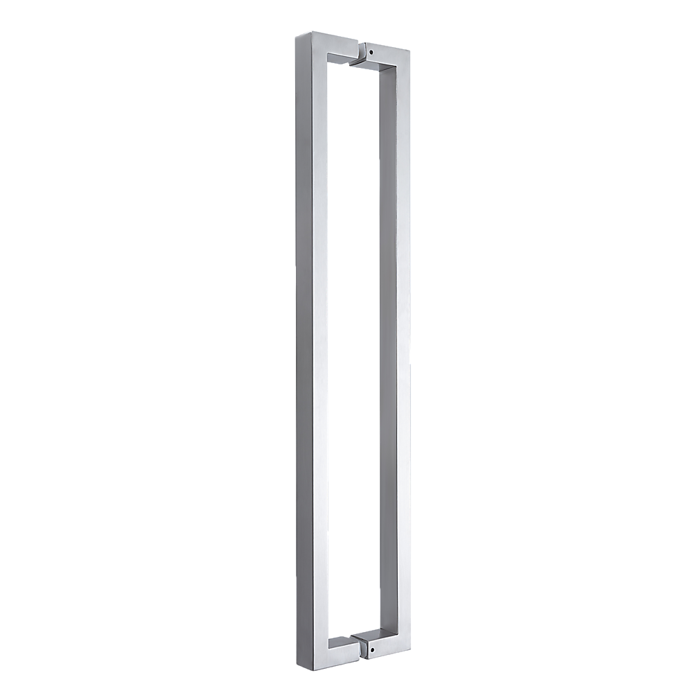 Entrance Door Pull Handle Brushed satin 800mm
