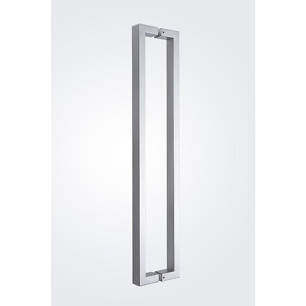 Entrance Door Pull Handle Brushed satin 800mm