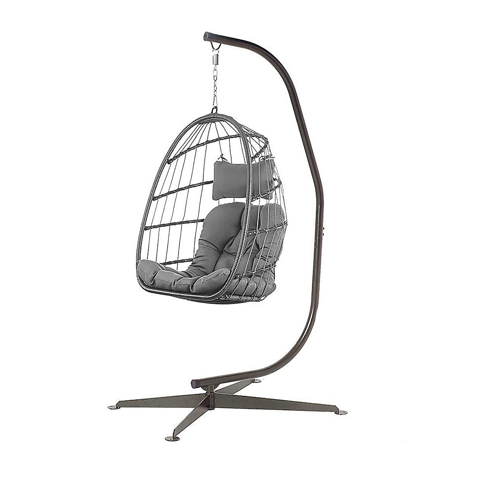 Hammock C Stand Solid Steel Construction for Hanging Air Porch Swing Chair