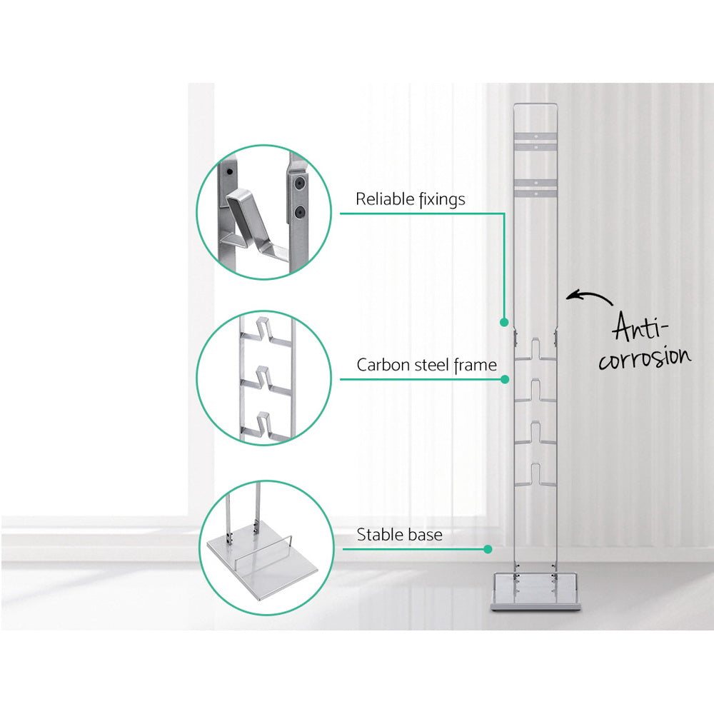 Artiss Freestanding Dyson Vacuum Stand Rack Holder for Dyson V6 V7 V8 V10 V11 V12 Silver