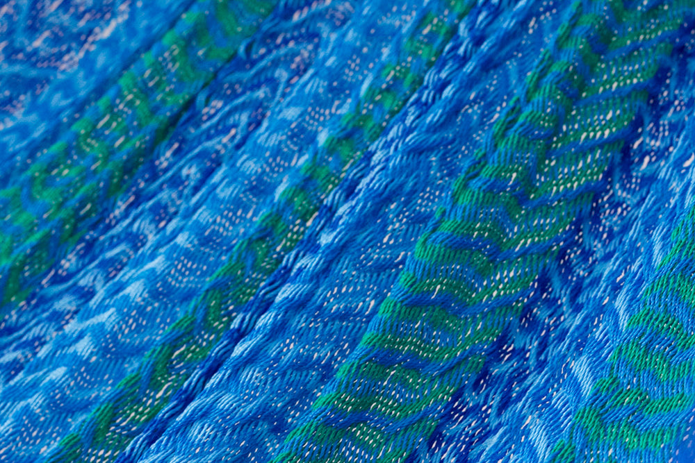 Mayan Legacy King Plus Size Nylon Mexican Hammock in Caribe Colour